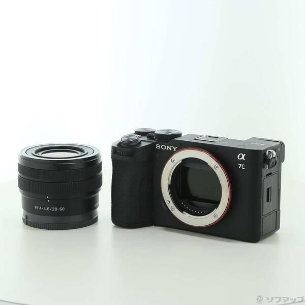 〔中古〕SONY(ソニー) α7C II ズームレンズキット ブラック ILCE-7CM2L〔262-ud〕 | 