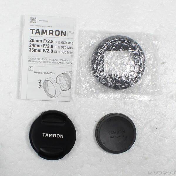 〔中古〕TAMRON(タムロン) 35mm F／2.8 DiIII OSD M1:2 F053 ソニー用〔258-ud〕 |  | 04