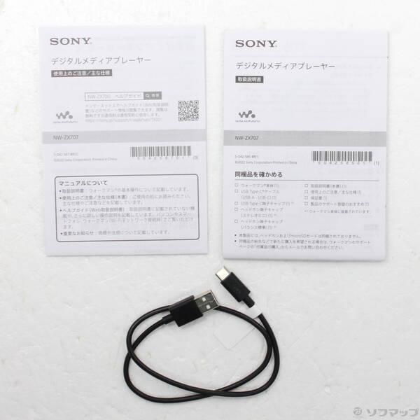 〔中古〕SONY(ソニー) WALKMAN ZX707 メモリ64GB+microSD ブラック NW-ZX707〔305-ud〕 |  | 04