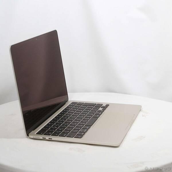 〔中古〕Apple(アップル) MacBook Air 13.6-inch Early-2025 MC6A4J／A Apple M4 10コアCPU_10コアGPU 24GB SSD512GB スターライト 〔26.3 Tahoe〕〔349-ud〕 |  | 03