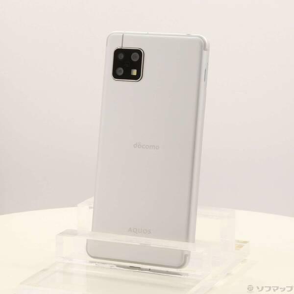 〔中古〕SHARP(シャープ) AQUOS sense4 64GB シルバー SH-41A docomoロック解除SIMフリー〔305-ud〕 | 