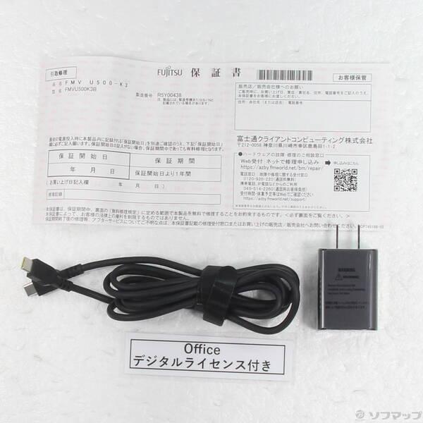〔中古〕FUJITSU(富士通） 〔展示品〕 FMV Note U U500-K3 FMVU500K3B ピクトブラック〔349-ud〕 |  | 04
