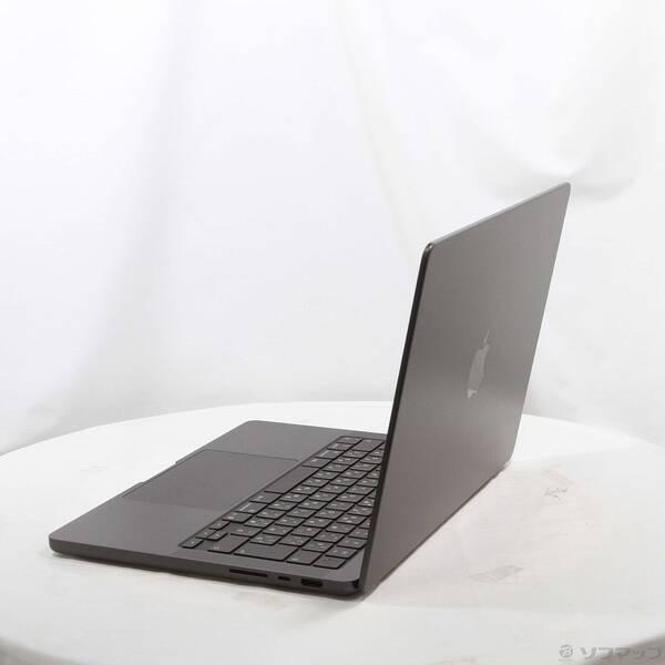 〔中古〕〔展示品〕 MacBook Pro 14.2-inch Late-2025 MDE04J／A Apple M5 10コアCPU_10コアGPU 16GB SSD512GB スペースブラック 〔26.3 Tahoe〕〔258-ud〕 |  | 01