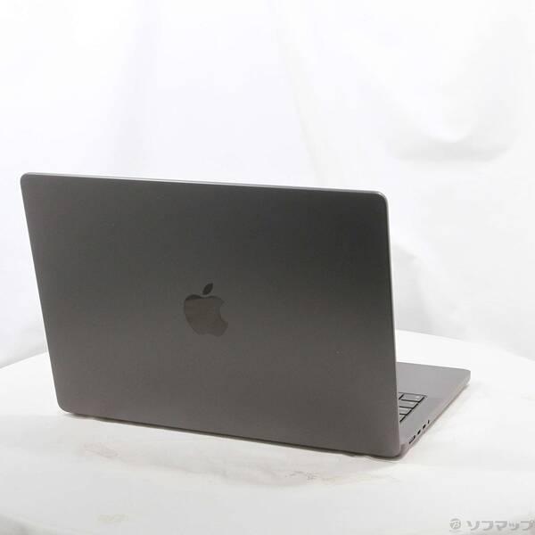 〔中古〕〔展示品〕 MacBook Pro 14.2-inch Late-2025 MDE04J／A Apple M5 10コアCPU_10コアGPU 16GB SSD512GB スペースブラック 〔26.3 Tahoe〕〔258-ud〕 |  | 02