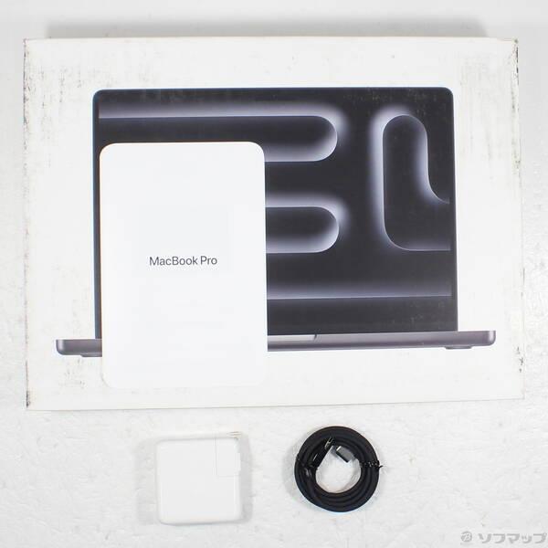 〔中古〕〔展示品〕 MacBook Pro 14.2-inch Late-2025 MDE04J／A Apple M5 10コアCPU_10コアGPU 16GB SSD512GB スペースブラック 〔26.3 Tahoe〕〔258-ud〕 |  | 04