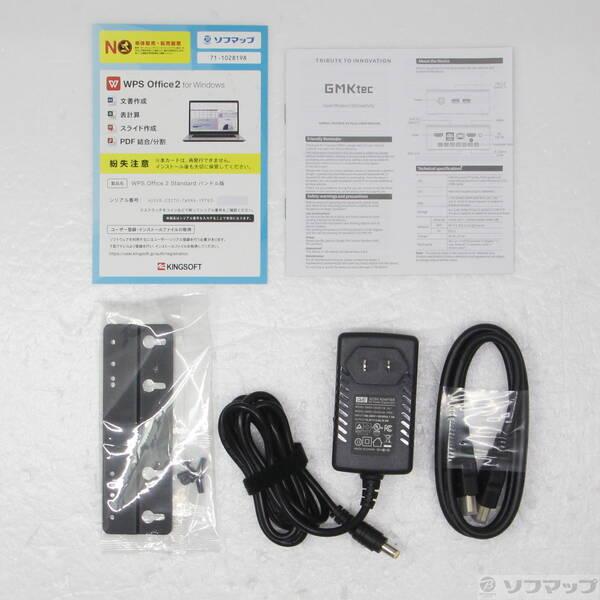 〔中古〕GMKtec 〔展示品〕 GMKtec GMK-G3 PLUS-16／512-W11Pro(N150)〔344-ud〕 |  | 04