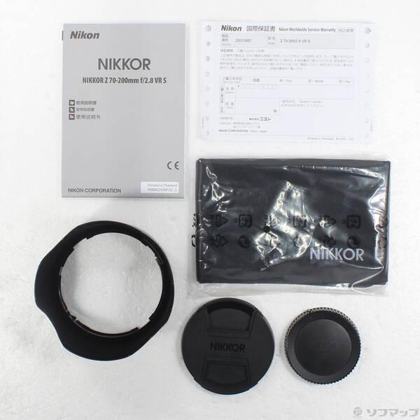 〔中古〕Nikon(ニコン) 〔展示品〕 NIKKOR Z 70-200mm f／2.8 VR S〔198-ud〕 |  | 04