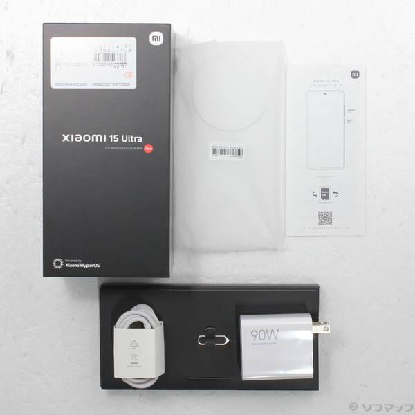 〔中古〕XIAOMI Xiaomi 15 Ultra 512GB ホワイト MZB0JJYJP SIMフリー〔348-ud〕 |  | 04