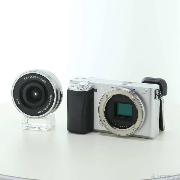 〔中古〕SONY(ソニー) α6400 ILCE-6400L パワーズームレンズキット シルバー〔258-ud〕 | 