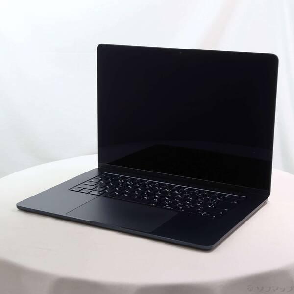 〔中古〕Apple(アップル) MacBook Air 15.3-inch Mid-2023 MQKW3J／A Apple M2 8コアCPU_10コアGPU 8GB SSD256GB ミッドナイト 〔26.3 Tahoe〕〔258-ud〕 | 
