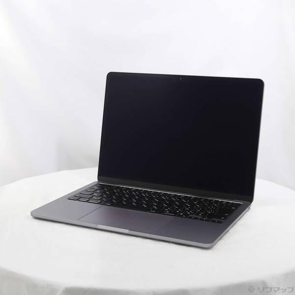 〔中古〕Apple(アップル) MacBook Air 13.6-inch Mid-2022 MLXW3J／A Apple M2 8コアCPU_8コアGPU 8GB SSD256GB スペースグレイ 〔26.3 Tahoe〕〔251-ud〕 | 