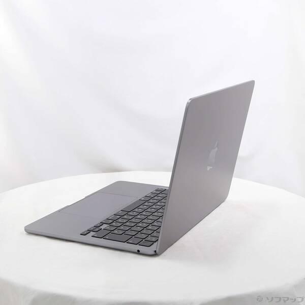 〔中古〕Apple(アップル) MacBook Air 13.6-inch Mid-2022 MLXW3J／A Apple M2 8コアCPU_8コアGPU 8GB SSD256GB スペースグレイ 〔26.3 Tahoe〕〔251-ud〕 |  | 01