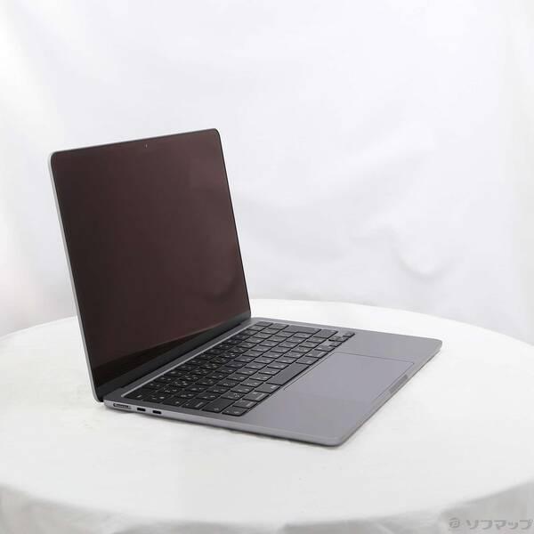 〔中古〕Apple(アップル) MacBook Air 13.6-inch Mid-2022 MLXW3J／A Apple M2 8コアCPU_8コアGPU 8GB SSD256GB スペースグレイ 〔26.3 Tahoe〕〔251-ud〕 |  | 03