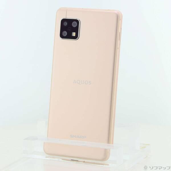 〔中古〕SHARP(シャープ) AQUOS sense5G 64GB ライトカッパー SH-M17 SIMフリー〔305-ud〕 | 