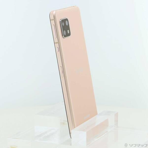 〔中古〕SHARP(シャープ) AQUOS sense5G 64GB ライトカッパー SH-M17 SIMフリー〔305-ud〕 |  | 03