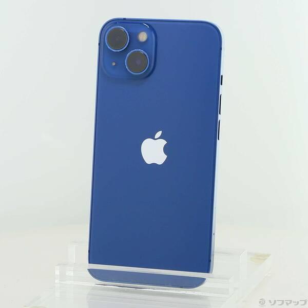 〔中古〕Apple(アップル) iPhone13 256GB ブルー MLNM3J／A SIMフリー〔297-ud〕 | 