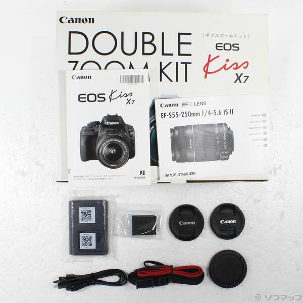 〔中古〕Canon(キヤノン) EOS Kiss X7 ダブルズームキット〔258-ud〕 |  | 05