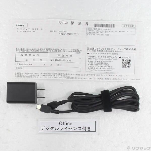 〔中古〕FUJITSU(富士通） 〔展示品〕 FMV Note U U59-L1 FMVU59L1BA ピクトブラック〔348-ud〕 |  | 04