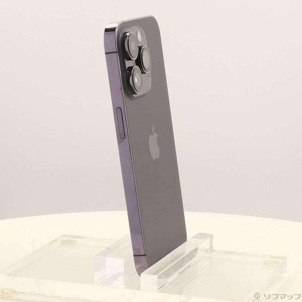 〔中古〕Apple(アップル) iPhone14 Pro 256GB ディープパープル MQ1E3J／A SIMフリー〔377-ud〕 |  | 03