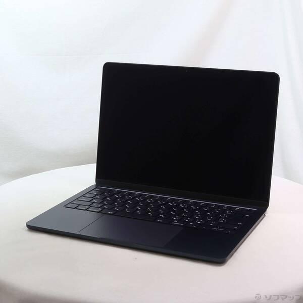 〔中古〕Apple(アップル) MacBook Air 13.6-inch Mid-2022 MLY33J／A Apple M2 8コアCPU_8コアGPU 8GB SSD256GB ミッドナイト 〔26.3 Tahoe〕〔258-ud〕 | 