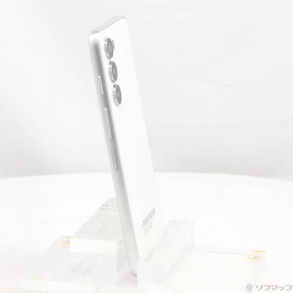中古〕ZTE nubia S 5G 128GB ホワイト A403ZT Y!mobile SIMフリー〔348