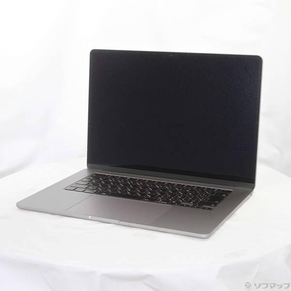 〔中古〕Apple(アップル) MacBook Air 15.3-inch Mid-2023 MQKQ3J／A Apple M2 8コアCPU_10コアGPU 8GB SSD512GB スペースグレイ 〔26.3 Tahoe〕〔258-ud〕 | 