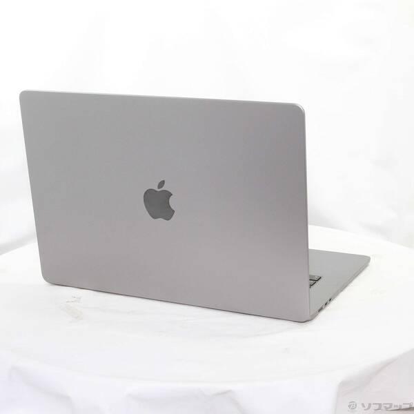 〔中古〕Apple(アップル) MacBook Air 15.3-inch Mid-2023 MQKQ3J／A Apple M2 8コアCPU_10コアGPU 8GB SSD512GB スペースグレイ 〔26.3 Tahoe〕〔258-ud〕 |  | 02