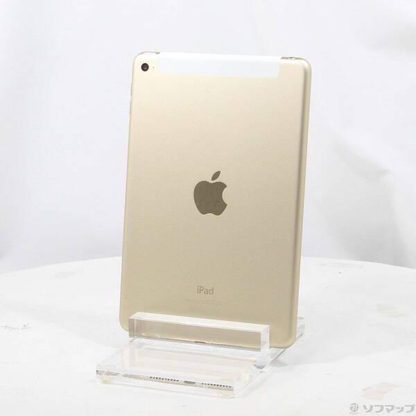 〔中古〕Apple(アップル) iPad mini 4 128GB ゴールド MK782J／A docomoロック解除SIMフリー〔258-ud〕 | 