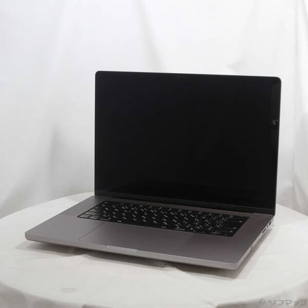 〔中古〕Apple(アップル) MacBook Pro 16.2-inch Late-2021 MK1A3J／A Apple M1 Max 10コアCPU_32コアGPU 32GB SSD2TB スペースグレイ 〔26.3 Tahoe〕〔305-ud〕 | 