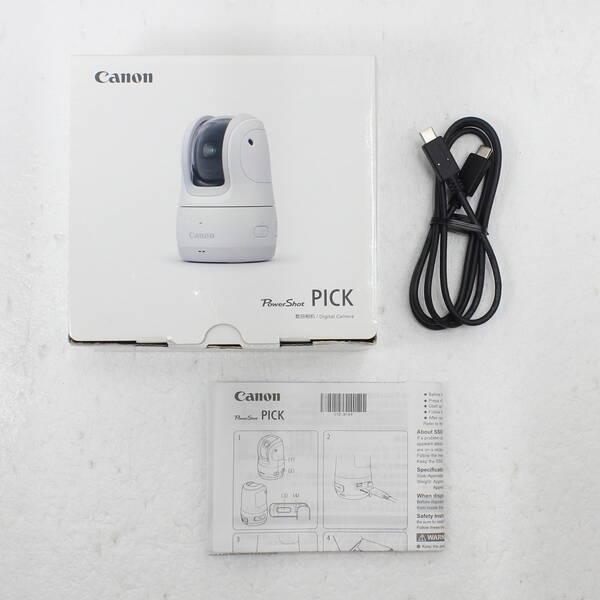 〔中古〕Canon(キヤノン) 自動撮影カメラ PowerShot PICK ホワイト〔269-ud〕 |  | 04