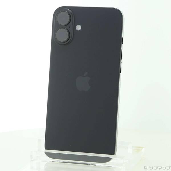 〔中古〕Apple(アップル) iPhone16 Plus 256GB ブラック MXVG3J／A SIMフリー〔352-ud〕 | 