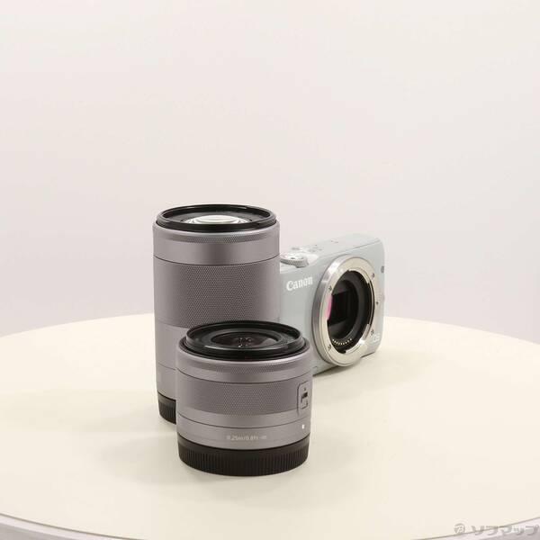 〔中古〕Canon(キヤノン) EOS M10 ダブルズームキット GY (1800万画素／SDXC／グレー)〔262-ud〕 |  | 03