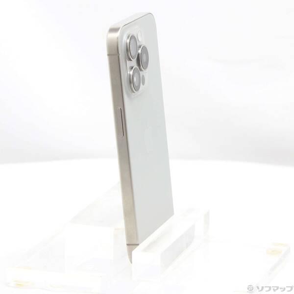 〔中古〕Apple(アップル) iPhone15 Pro 256GB ナチュラルチタニウム NTUF3J／A SIMフリー〔377-ud〕 |  | 03