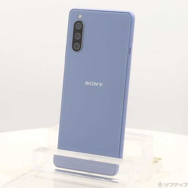 〔中古〕SONY(ソニー) Xperia 10 III 128GB ブルー SOG04 auロック解除SIMフリー〔196-ud〕 | 