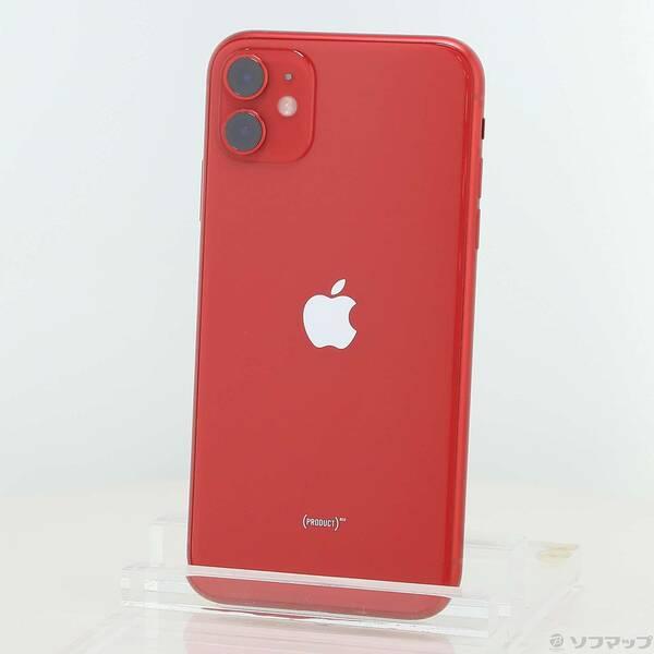 〔中古〕Apple(アップル) iPhone11 64GB プロダクトレッド MWLV2J／A SIMフリー〔258-ud〕 | 