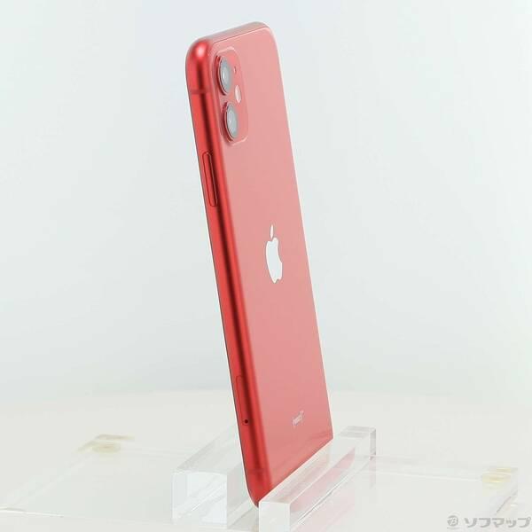 〔中古〕Apple(アップル) iPhone11 64GB プロダクトレッド MWLV2J／A SIMフリー〔258-ud〕 |  | 03