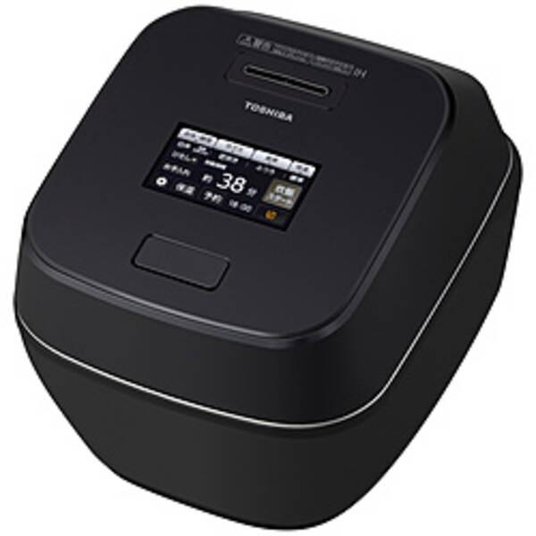 〔中古〕TOSHIBA(東芝) 〔展示品〕 炊飯ジャー 炎匠炊き グランブラック RC-10ZWX(K) ［5.5合 ／圧力IH］〔348-ud〕 | 