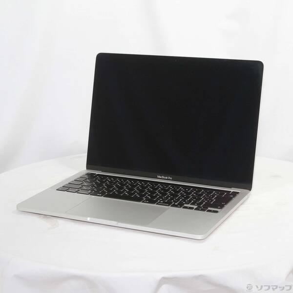 〔中古〕Apple(アップル) MacBook Pro 13.3-inch Late-2020 MYDC2J／A Apple M1 8コアCPU_8コアGPU 8GB SSD512GB シルバー 〔26.3 Tahoe〕〔297-ud〕 | 