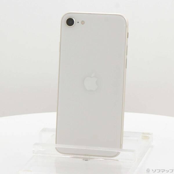 〔中古〕Apple(アップル) iPhone SE 第3世代 64GB スターライト MMYD3J／A SIMフリー〔258-ud〕 | 