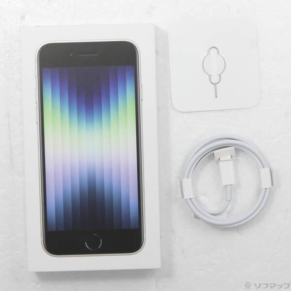〔中古〕Apple(アップル) iPhone SE 第3世代 64GB スターライト MMYD3J／A SIMフリー〔258-ud〕 |  | 04