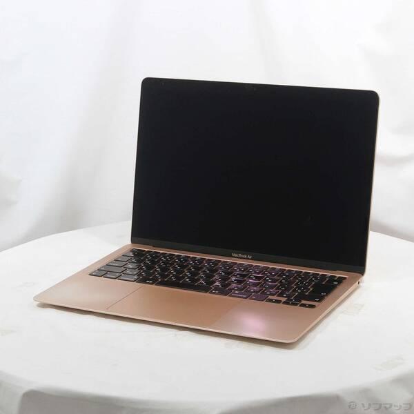 〔中古〕Apple(アップル) MacBook Air 13.3-inch Early-2020 MWTL2J／A Core_i3 1.1GHz 8GB SSD256GB ゴールド 〔10.15 Catalina〕〔377-ud〕 | 