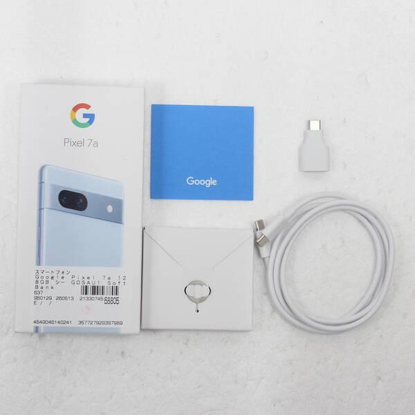 中古〕GOOGLE(グーグル) Google Pixel 7a 128GB シー GOSAU1 Softbank