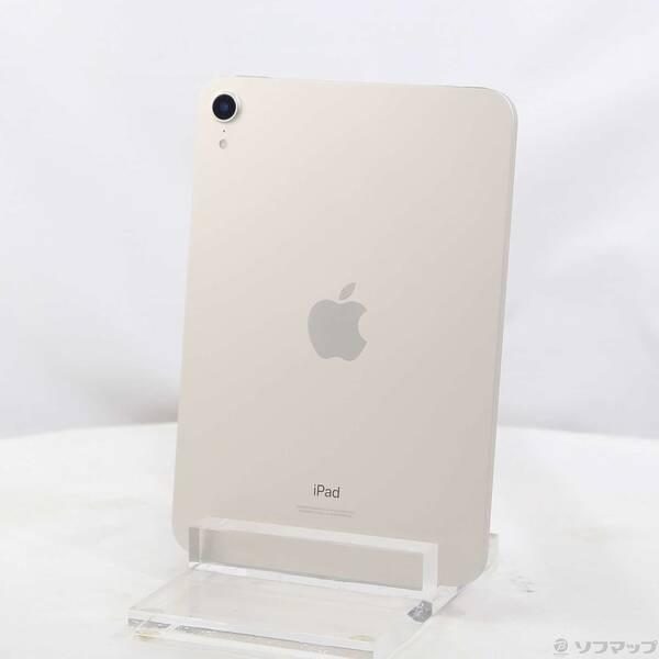 〔中古〕Apple(アップル) iPad mini 第6世代 256GB スターライト MK7V3J／A Wi-Fi〔297-ud〕 | 