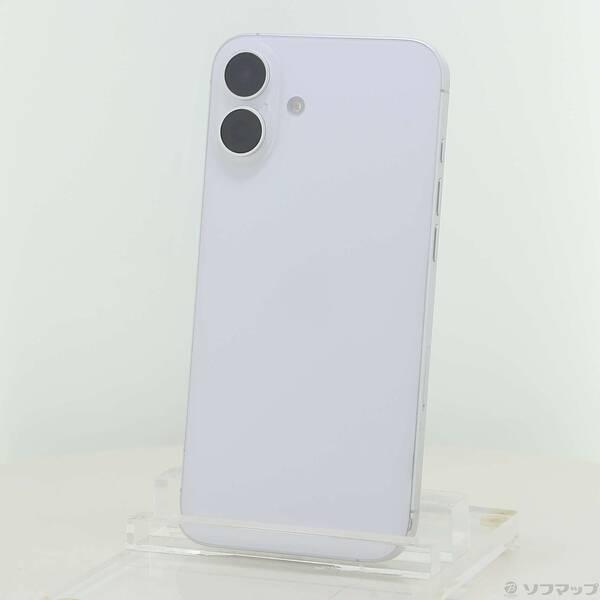 〔中古〕Apple(アップル) iPhone16 Plus 512GB ホワイト MXVP3J／A SIMフリー〔352-ud〕 | 