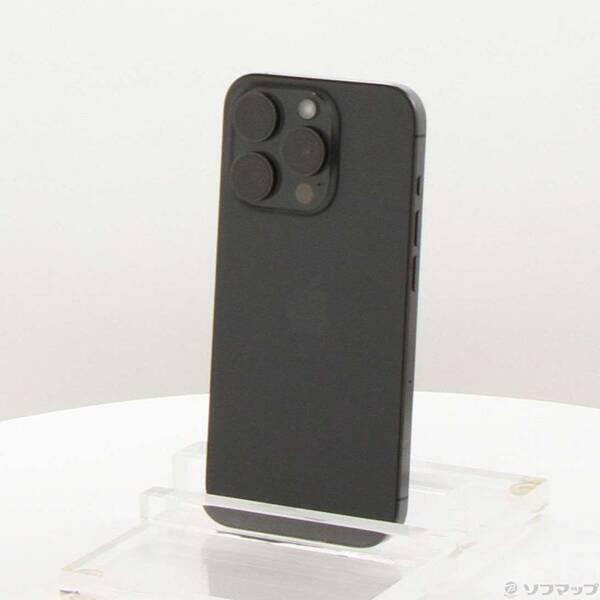 〔中古〕Apple(アップル) iPhone15 Pro 128GB ブラックチタニウム MTU73J／A SIMフリー〔377-ud〕 | 