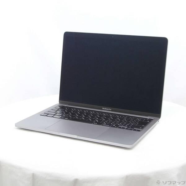 〔中古〕Apple(アップル) MacBook Pro 13.3-inch Late-2020 MYD92J／A Apple M1 8コアCPU_8コアGPU 8GB SSD512GB スペースグレイ 〔26.3 Tahoe〕〔349-ud〕 | 