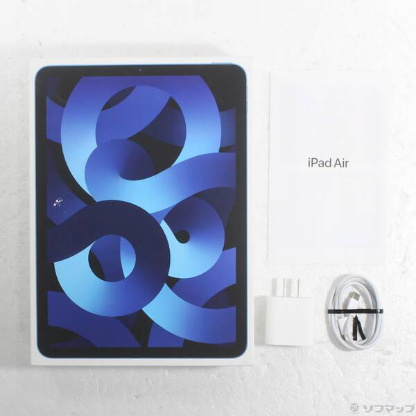 〔中古〕Apple(アップル) iPad Air 第5世代 256GB ブルー MM9N3J／A Wi-Fi〔305-ud〕 |  | 04