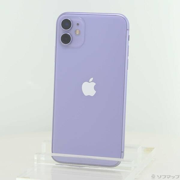 〔中古〕Apple(アップル) iPhone11 128GB パープル MWM52J／A SIMフリー〔198-ud〕 | 