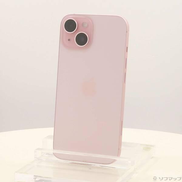 〔中古〕Apple(アップル) iPhone15 256GB ピンク MTMP3J／A SIMフリー〔371-ud〕 | 