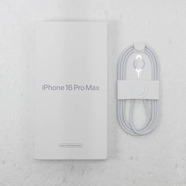 〔中古〕Apple(アップル) iPhone16 Pro Max 256GB ナチュラルチタニウム FYWK3J／A SIMフリー〔368-ud〕 |  | 04